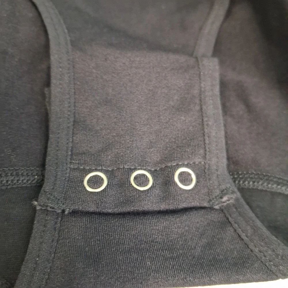 Shapermint Womens Shape Wear Black Compression Snap Bodysuit  Sz S 2 Pack NWT - Picture 6 of 10